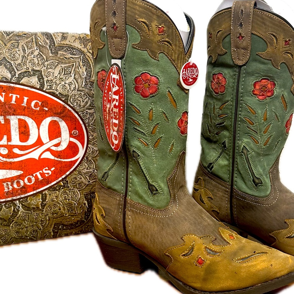 NWT Laredo Miss Kate Cowboy Boots 7